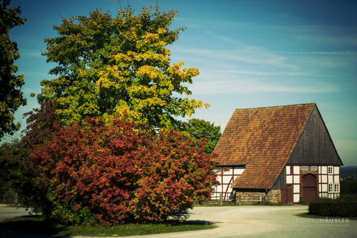 Ostwestfalen-Lippe - Altes Haus im Paderborner Dorf