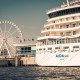 Stadtansichten - Aida sol am Cruise Center in der Hafencity